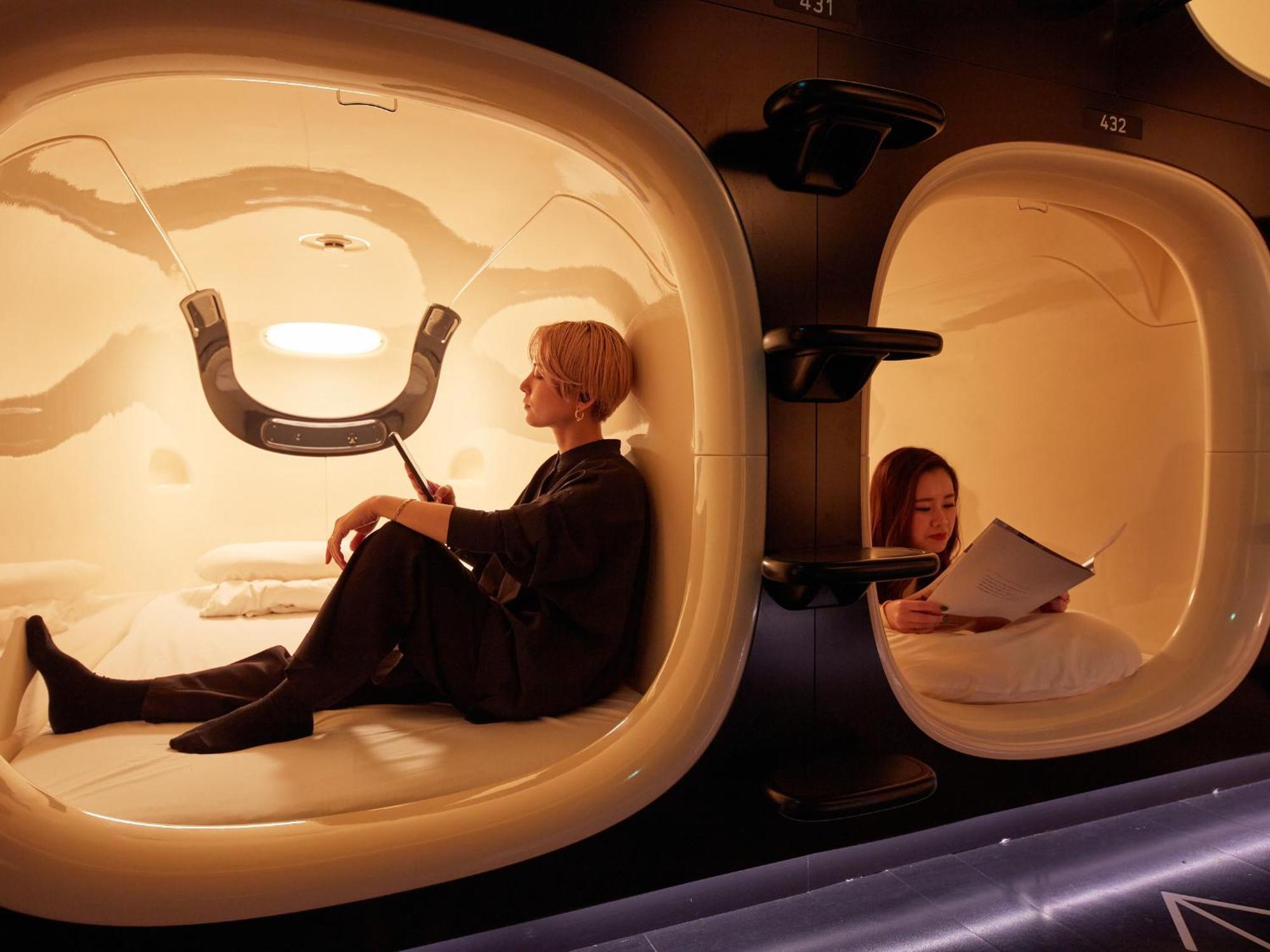 Capsule hotel Rembrandt Shinjuku Shin-okubo Tokyo